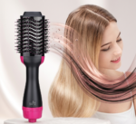3-in-1 Hair Dryer Brush - Dry Straighten And Curl Easily