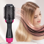 3-in-1 Hair Dryer Brush - Dry Straighten And Curl Easily