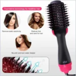 3-in-1 Hair Dryer Brush – Dry, Straighten & Curl Easily - Image 3