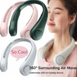 Portable Neck Fan USB Rechargeable Hands Free Fan - Image 4