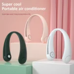 Portable Bladeless Neck Fan – Rechargeable USB Hands Free Cooling Fan